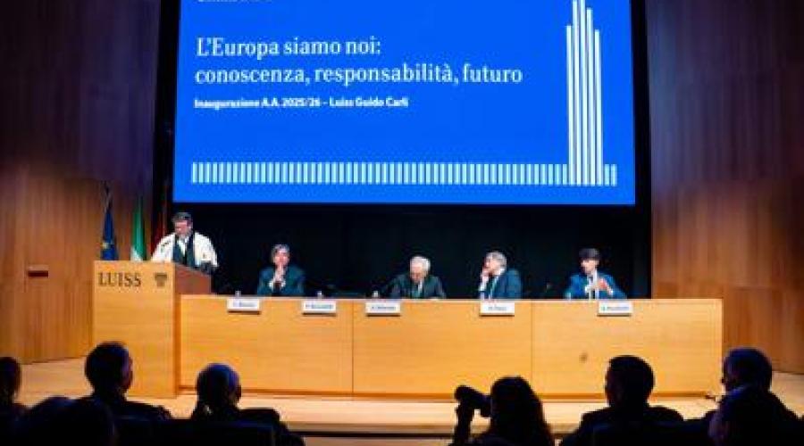 Università, Luiss inaugura anno accademico 2025-2026, al centro il futuro dell’Europa