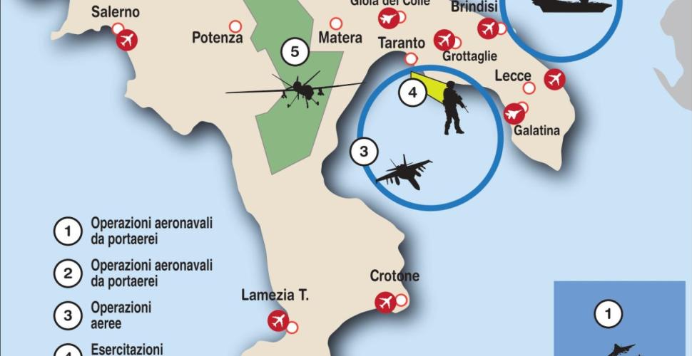 Guerra in Ucraina, in Puglia e Basilicata mosaico di manovre
