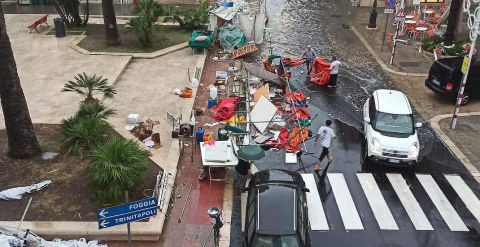 La Puglia saluta l’estate, allerta gialla su tutta la regione per pioggia e temporali