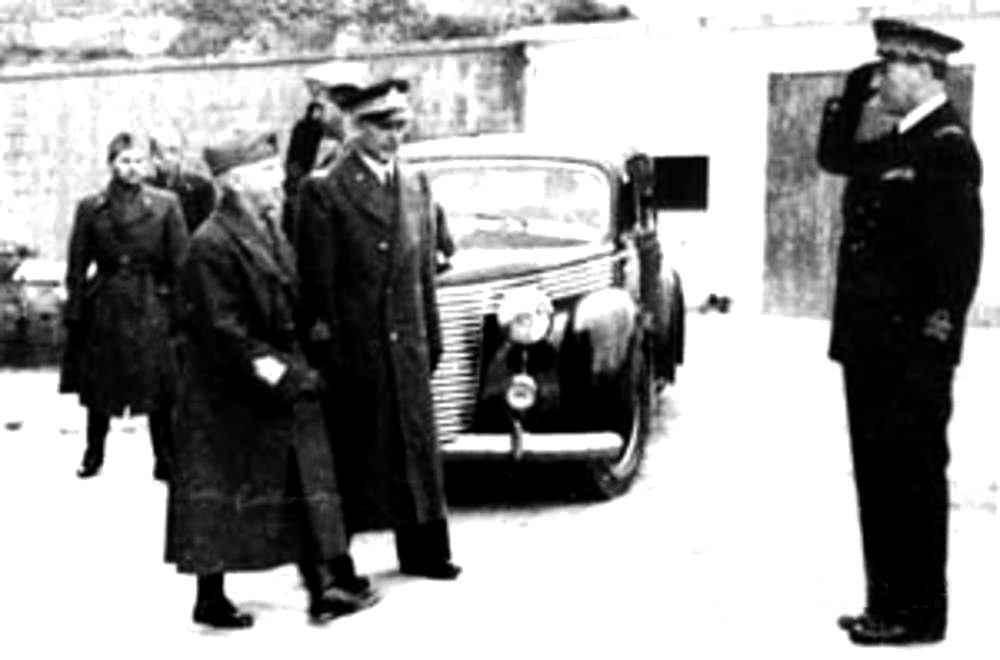 L'arrivo del Re a Brindisi