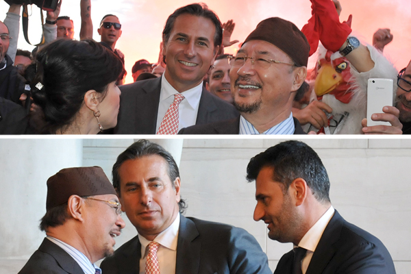 Ahmad Noordin, Gianluca Paparesta e Antonio Decaro