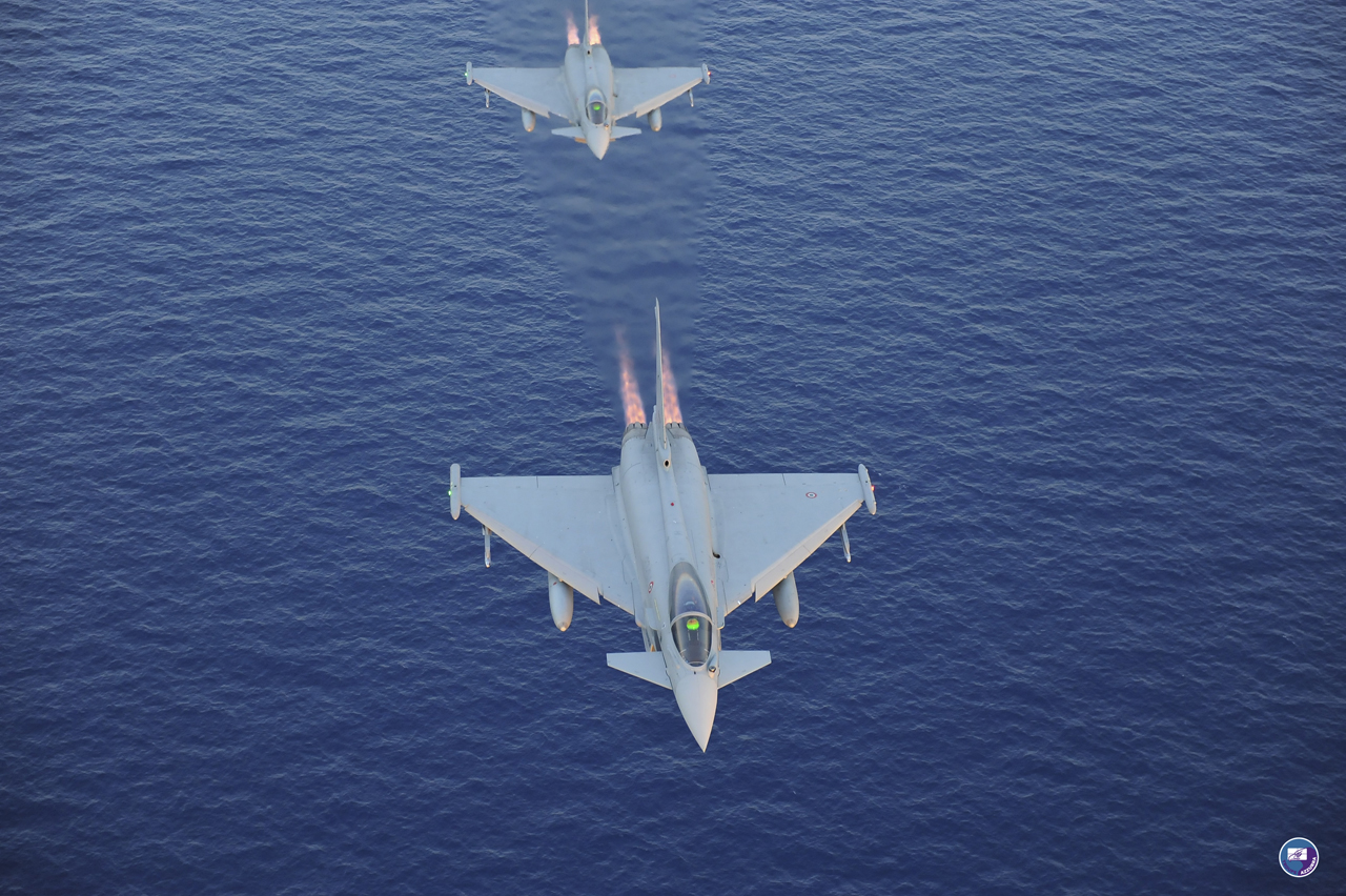 Una coppia di Eurofighter