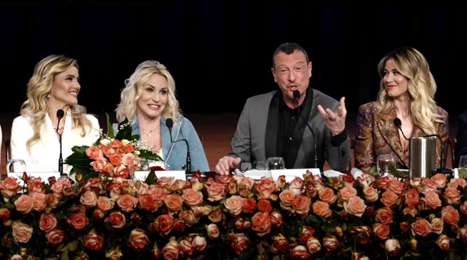 Amadeus presente il Festival di Sanremo 2020