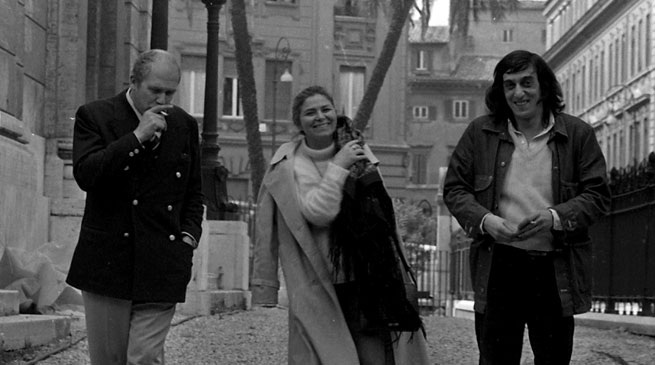 Gastone Moschin, Giuliana Berlinguer e Flavio Bucci
