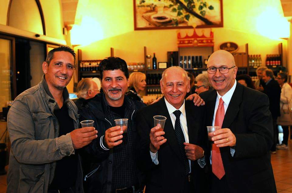 con gli amici di sempre 