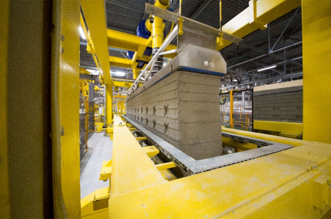 L'impianto produttivo di Atella