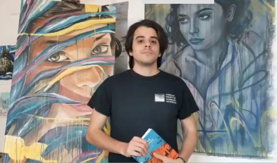 L'artista Francesco Persichella detto "Piskv"