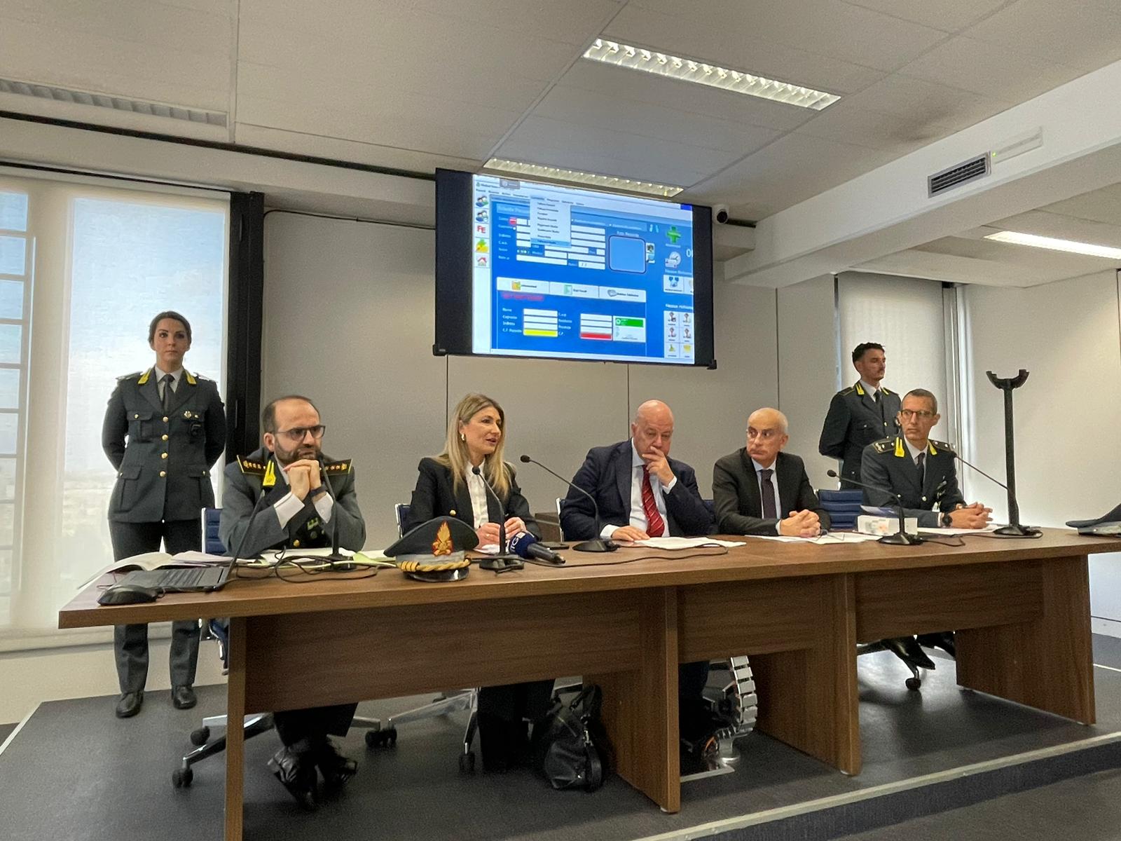 La conferenza stampa in Procura di Bari